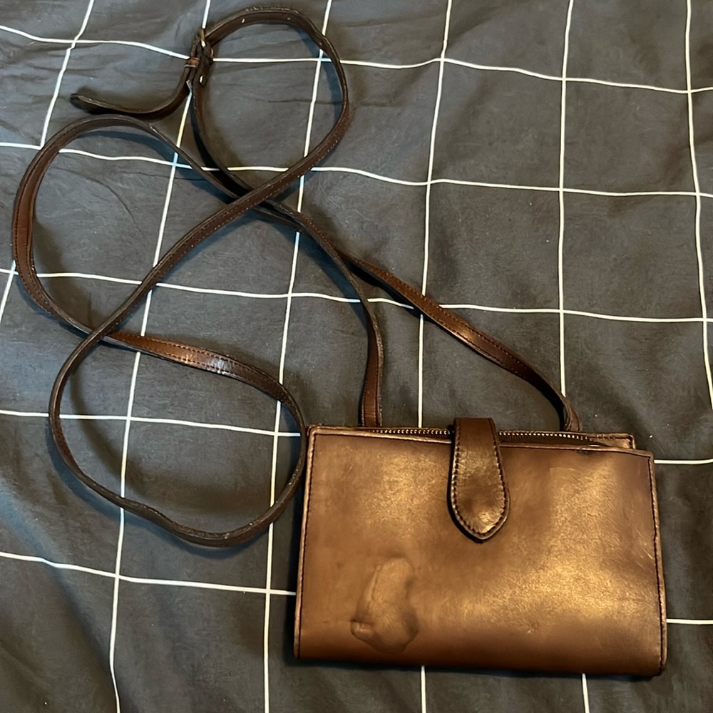 Banana Republic Vintage Leather Bag